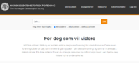 Skjermbilde av forsiden til Genealogi.no (8. februar 2023).